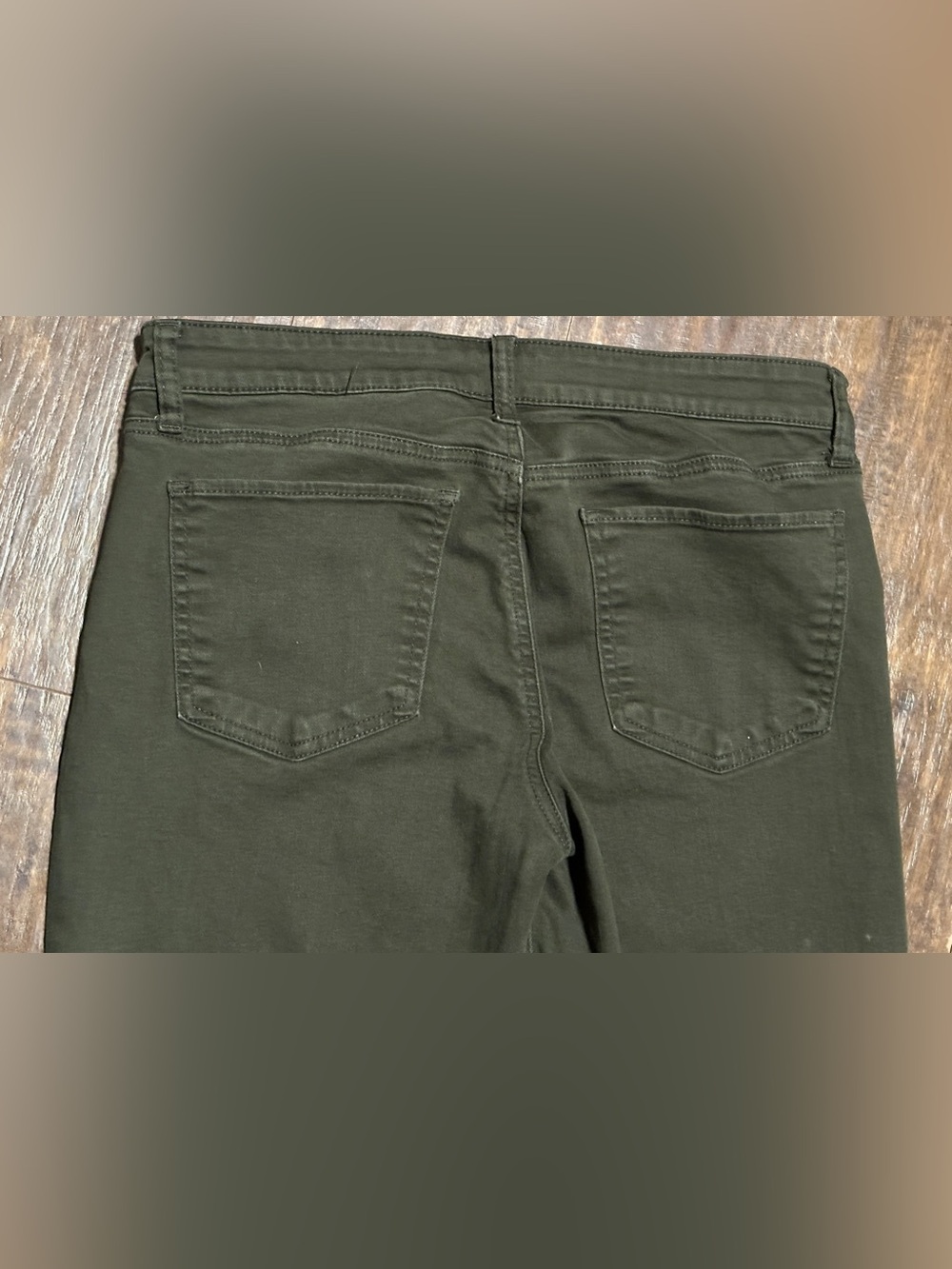 Lucky Brand Straight Sweet Green Denim Jeans Women’s 10 - Picture 5 of 8